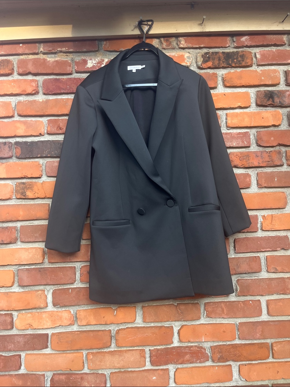 Good America Black Blazer Size 5=1XL
